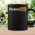 Funny Protein Tub Fun Adult Humor Joke Workout Fitness Gym Coffee Mug Gifts ideas