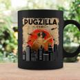 Funny Pug Pugzilla Funny Dog Pug Coffee Mug Gifts ideas