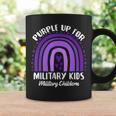 Funny Quote Purple Up For Military Kids Military Child Month Coffee Mug Gifts ideas