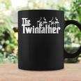 Funny Twin Dad Fathers Day Gift TwinfatherShirt For Men Coffee Mug Gifts ideas