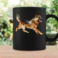 German Shepherd Running Polygon Poly Dog Dad Mom Lover Coffee Mug Gifts ideas