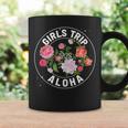 Girls Trip Hawaii Aloha 2023 Women Vacation Birthday Squad Coffee Mug Gifts ideas
