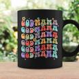 Godmama Retro Groovy Best Godmother Ever Mother’S Day Coffee Mug Gifts ideas