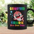 Godmother Shark Funny Mothers Day Gift For Womens Mom Coffee Mug Gifts ideas