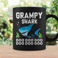 Grampy Shark Fathers Day Gift From Wife Son Daughter Coffee Mug Gifts ideas