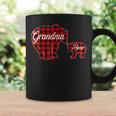 Grandma Bear Buffalo Plaid Weihnachten Tassen Geschenkideen