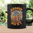 Groovy Aunt Family Matching Cute Groovy Birthday Coffee Mug Gifts ideas