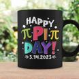 Groovy Happy Pi Day 314 Funny Math Science Teacher Students Coffee Mug Gifts ideas