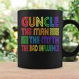 Guncle The Man Myth Bad Influence Gay Uncle Godfather Gift For Mens Coffee Mug Gifts ideas