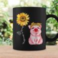 Happiness Is Being Grammy Cute Pig Sunflower Mother Gifts Coffee Mug Gifts ideas
