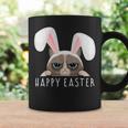 Happy Easter Bunny Funny Pajama Dress Cat Party Rabbit Ears Coffee Mug Gifts ideas