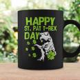 Happy St PatRex Day Saint Shenanigan Clover Irishman Coffee Mug Gifts ideas