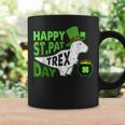 Happy St PatRex Day T Dinosaur St Patricks Day Coffee Mug Gifts ideas