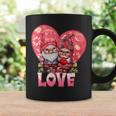 Happy Valentines Day Gnome With Love Gnome Valentines Day Coffee Mug Gifts ideas