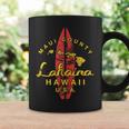 Hawaii Lahaina Maui Vintage Hawaiian Islands Surf Coffee Mug Gifts ideas