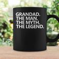 Herren Granddad The Man The Myth The Legend Vatertag Tassen Geschenkideen