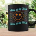 Hippie Face Cool Dads Club Retro Groovy Fathers Day Funny Coffee Mug Gifts ideas