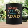 Hooked On Being A Dad Fishing Dad Father_S Day Coffee Mug Gifts ideas