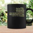 Husband Daddy Protector Hero Fathers Day Flag Dad Papa Gift For Mens Coffee Mug Gifts ideas