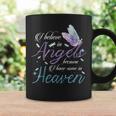 I Believe In Angels Because I Have Some In Heaven Mom & Dad Coffee Mug Gifts ideas