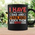 I Have Two Titles Dad And Lawyer And I Rock Them Both Coffee Mug Gifts ideas