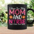 I Have Two Titles Mom And Nurse And I Rock Them Both V2 Coffee Mug Gifts ideas