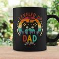 I Leveled Up To Dad Est 2021 Funny Video Gamer Gift Coffee Mug Gifts ideas