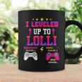 I Leveled Up To Lolli Future Mom Level Unlocked Est 2023 Coffee Mug Gifts ideas