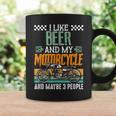 I Like Beer And My Motorcycle And Maybe 3 People Vintage Coffee Mug Gifts ideas