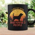 I Like My Dog And Maybe 3 People Beagle Coffee Mug Gifts ideas