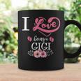 I Love Being A Gigi Flower Gifts For Mom Women Coffee Mug Gifts ideas