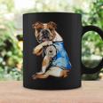 I Love Dad Tattoo English Bulldog Dog Dad Tattooed Gift Coffee Mug Gifts ideas