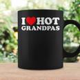 I Love Hot Grandpas Funny Grand Dad Gilf Dilf Mature Dating Coffee Mug Gifts ideas