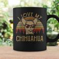 I Love My Chihuahua Vintage Funny Mom Dad Lover Themed Gifts Coffee Mug Gifts ideas