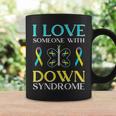 I Love Someone With Down Syndrome Butterfly Dad Mom Gift Coffee Mug Gifts ideas