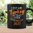 I Put A Turkey In That Oven Pregnancy Funny Dad Thanksgiving Coffee Mug Gifts ideas