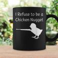 I Refuse To Be A Chicken Nugget Gun Conservative Libertarian Coffee Mug Gifts ideas