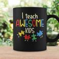 I Teach Awesome Kids Autism Special Education Teacher Coffee Mug Gifts ideas