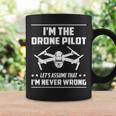 Ich Bin Die Drone Pilot Nehmen Wir An Drone Tassen Geschenkideen