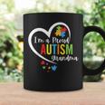 Im A Proud Grandma Love Heart Autism Awareness Puzzle Coffee Mug Gifts ideas