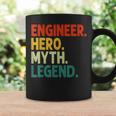 Ingenieur Held Mythos Legende Retro Vintage-Technik Tassen Geschenkideen