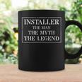 InstallerFor Gift The Man Myth Hvac Legend Gift For Mens Coffee Mug Gifts ideas