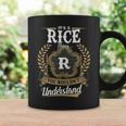 Its A Rice Thing You Wouldnt Understand Personalized Last Name Rice Family Crest Coat Of Arm Coffee Mug Gifts ideas