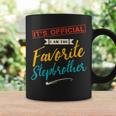 Its Official Im The Favorite Stepbrother Gift From Sister Coffee Mug Gifts ideas