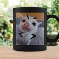 Judgy Kitty Funny Cat Lover Angry Kitten Meme Cute Graphic Coffee Mug Gifts ideas