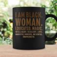 Junenth Black History Month I Am Black Woman Educated Coffee Mug Gifts ideas