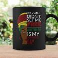 Juneteenth Is My Independence Day Not July 4Th Coffee Mug Gifts ideas