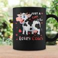 Just A Girl Who Loves Cows Design For A Girl Loves Cows Coffee Mug Gifts ideas