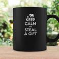 Keep Calm And Steal A Gift White Elephant Christmas Coffee Mug Gifts ideas