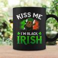 Kiss Me Im Black Irish St Patricks Day Leprechaun Hat Coffee Mug Gifts ideas